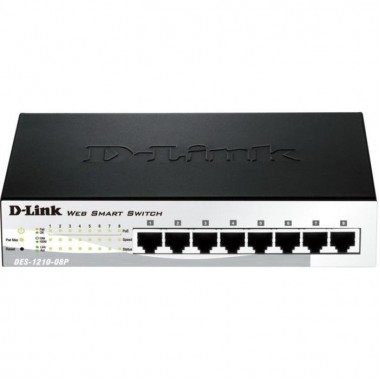 Коммутатор D-Link DES-1210-08P/B1A