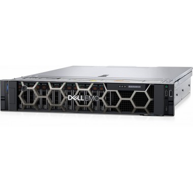 Сервер Dell EMC PowerEdge R550, 8 отсеков 2.5", iDRAC Enterprise, Bezel, Rails, 3 года гарантии